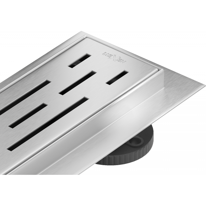 Mexen Flat 360° M01 d'Rotatiouns-Linnariwwel 80 cm, inox - 1020080-40