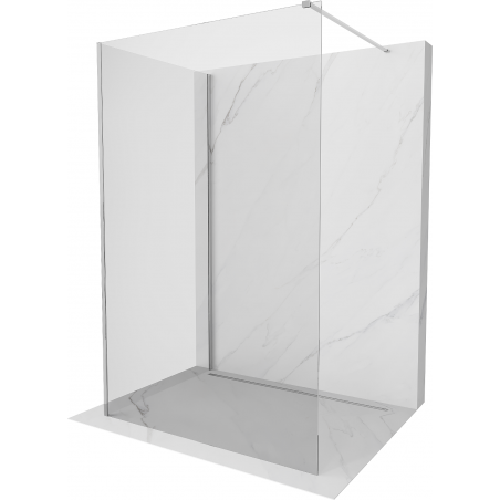 Mexen Kioto dušisein Walk-in 100 x 90 cm, läbipaistev, kroom - 800-100-212-01-00-090