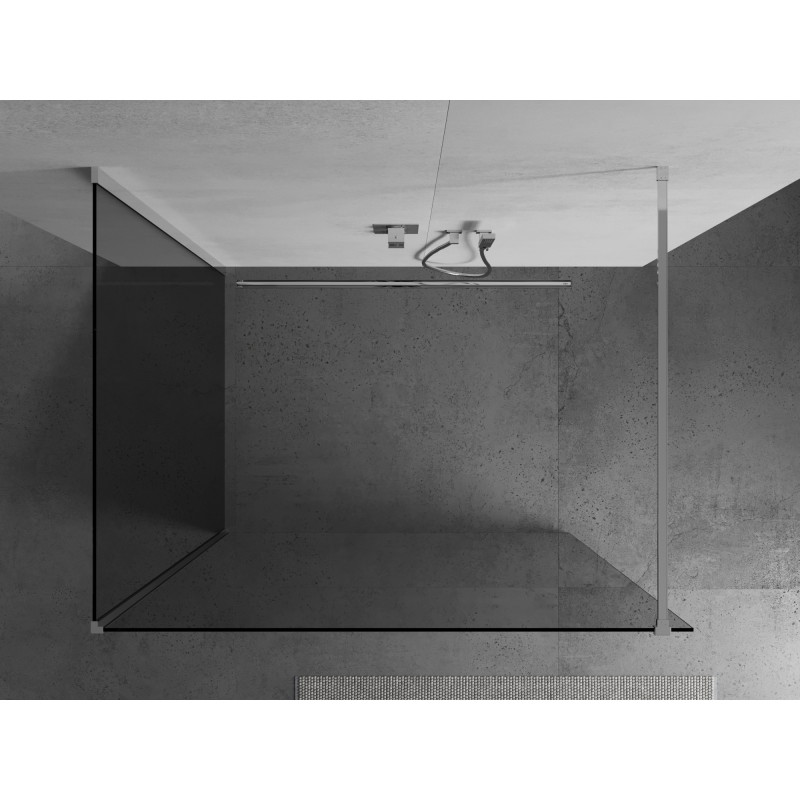 Mexen Kioto dušisein Walk-in 95 x 90 cm, läbipaistev, kroom - 800-095-212-01-00-090