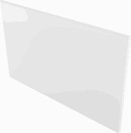 Mexen Uni 80 cm side panel for rectangular bathtub, white - 55099-080