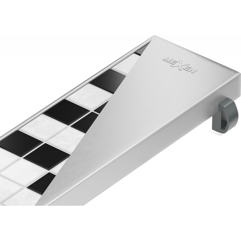 Mexen Flat M13 täckskiva 2-i-1 för linjär golvbrunn 60 cm, inox - 1019060