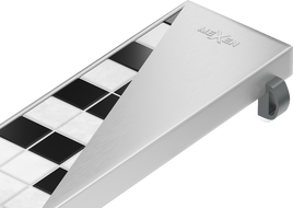 Mexen Flat M13 cobertura 2em1 para ralo linear 100 cm, inox - 1019100