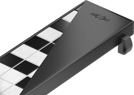 Mexen Flat M13 cobertura 2em1 para ralo linear 50 cm, preta - 1719050