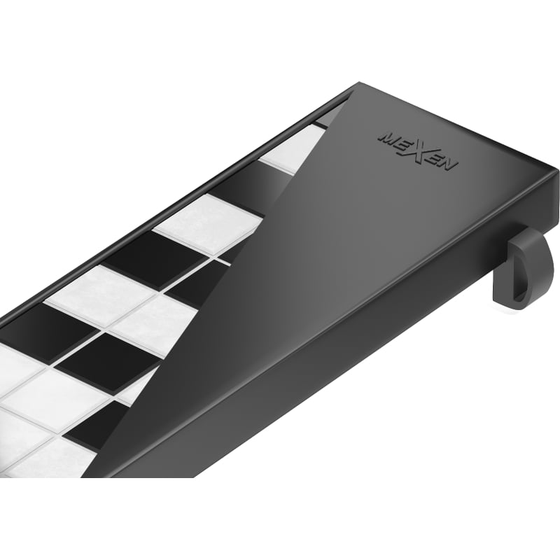 Mexen Flat M13 cubierta 2 en 1 para desagüe lineal de 90 cm, negra - 1719090