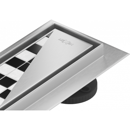 Mexen Flat M13 drain linéaire 2en1 160 cm, inox - 1010160