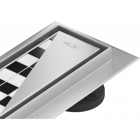 Mexen Flat M13 scarico lineare 2 in 1 160 cm, inox - 1010160