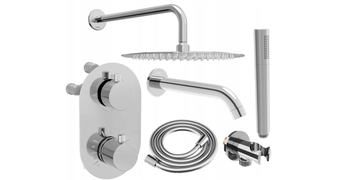 ドテラオイル Grohe Essence Brushed Hard Graphite kompletny podtynkowy