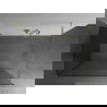 Mexen Kioto douchewand Walk-in 135 x 80 cm, transparant, goud - 800-135-212-50-00-080