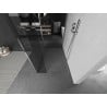 Mexen Kioto paroi de douche Walk-in 140 x 70 x 40 cm, transparent, chrome - 800-140-070-221-01-00-040