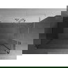 Mexen Kioto douchewand Walk-in 115 x 110 x 40 cm, transparant, chroom - 800-115-110-221-01-00-040