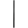 Mexen expansion profile for shower doors and enclosures, black - 850-324-70