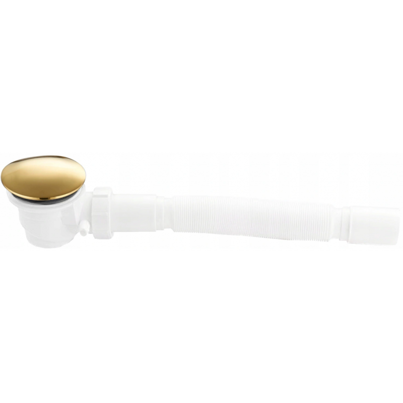 Mexen sifon voor douchebak met sedimentvanger, goud - 49000-50