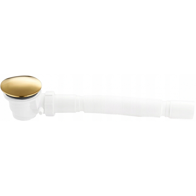 Mexen siphon pour receveur de douche avec décanteur, doré - 49000-50