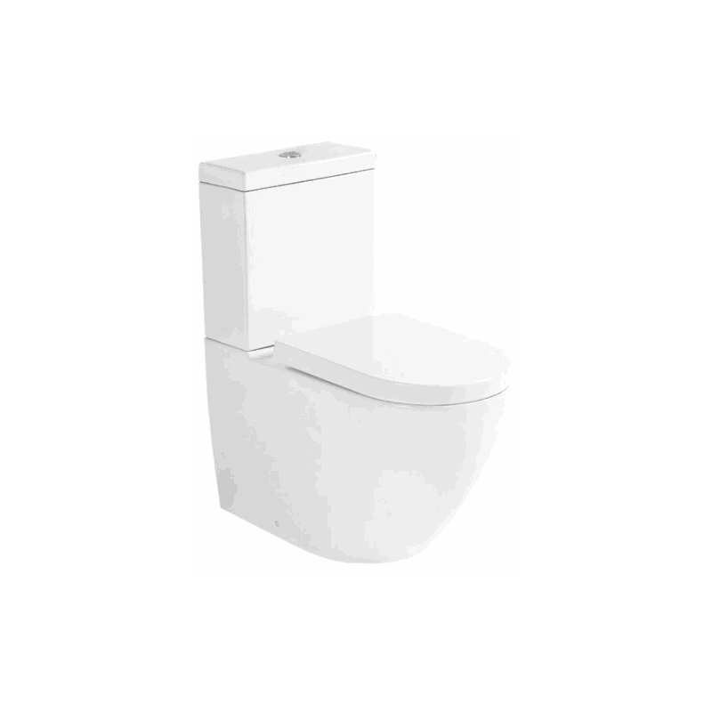 Mexen Lena kompaktes WC mit Softclose-Sitz, weiß - 31051000