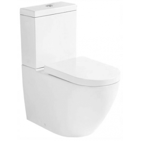 Mexen Lena compact toilet with soft-close seat, white - 31051000
