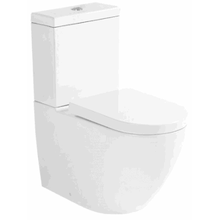 Mexen Lena wc compact avec abattant à descente progressive, blanc - 31051000