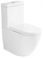 Mexen Lena compacto WC con asiento de cierre lento, blanco - 31051000