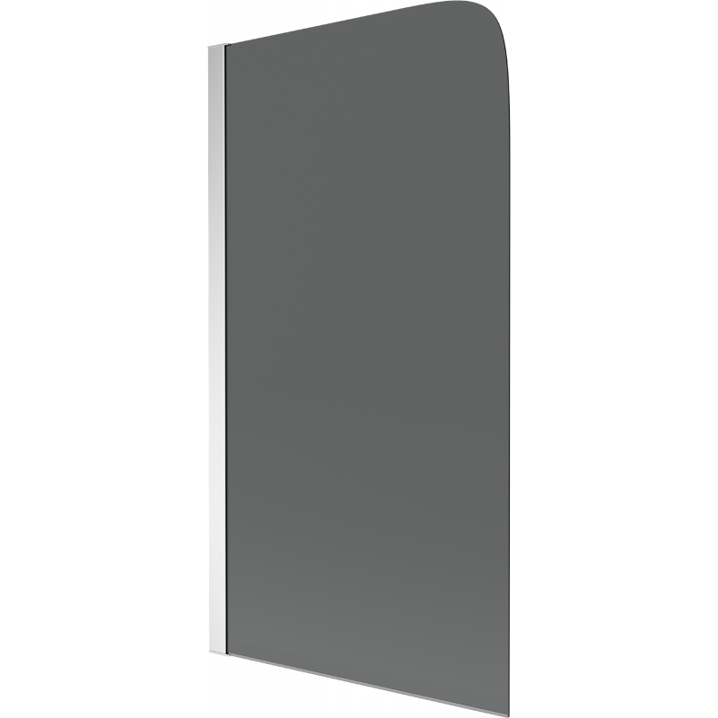 Mexen Felix badwand 1-vleugelig 70 x 140 cm, grafiet, chroom - 890-070-001-01-40