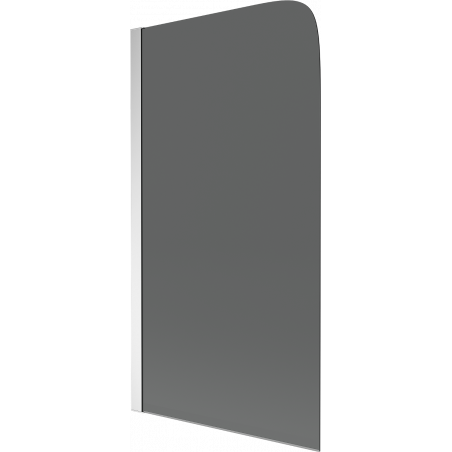 Mexen Felix 1-wing bath screen 70 x 140 cm, graphite, chrome - 890-070-001-01-40