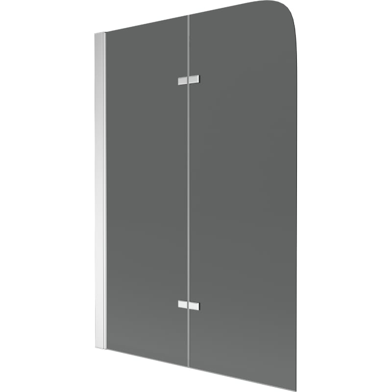 Mexen Felix kahe tiivaga vanni ekraan 80 x 140 cm, grafiit, kroom - 890-080-002-01-40