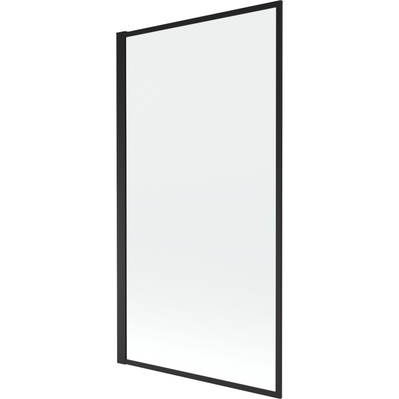 Mexen Alex 1-leheline vanniparavents 70 x 140 cm, must raam - 893-070-001-70-70