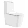 Mexen Cube sanita compacta com assento de queda lenta, branco - 31014000
