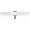 Mexen Flat 360° Slim odpływ liniowy obrotowy 60 cm, biały - 1241060