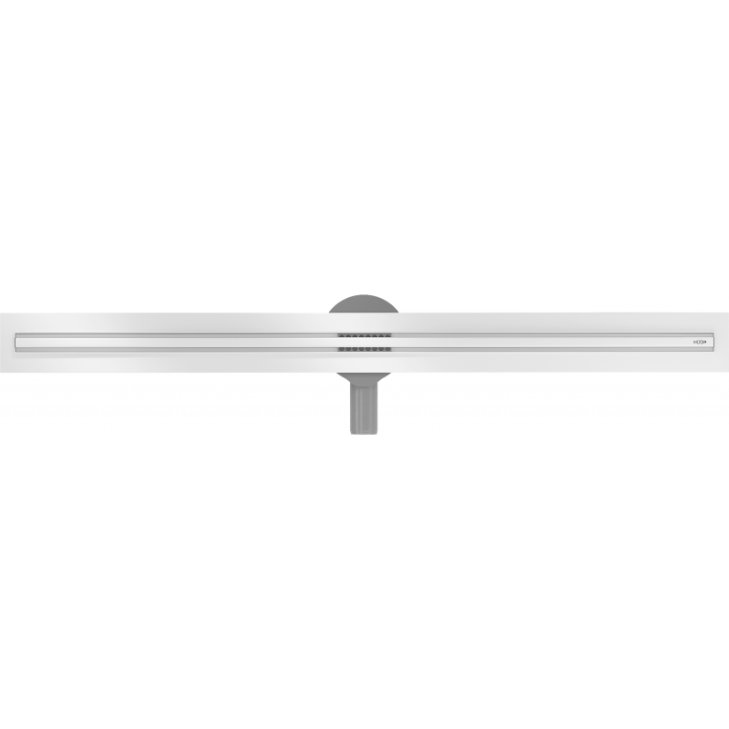Mexen Flat 360° Slim 90 cm Rotating Linear Drain, White - 1241090