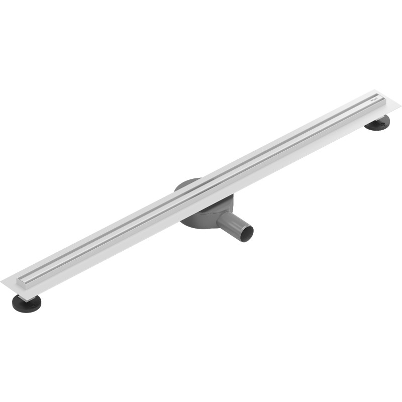 Mexen Flat 360° Slim pööratav ühetasandiline äravool 90 cm, valge - 1241090