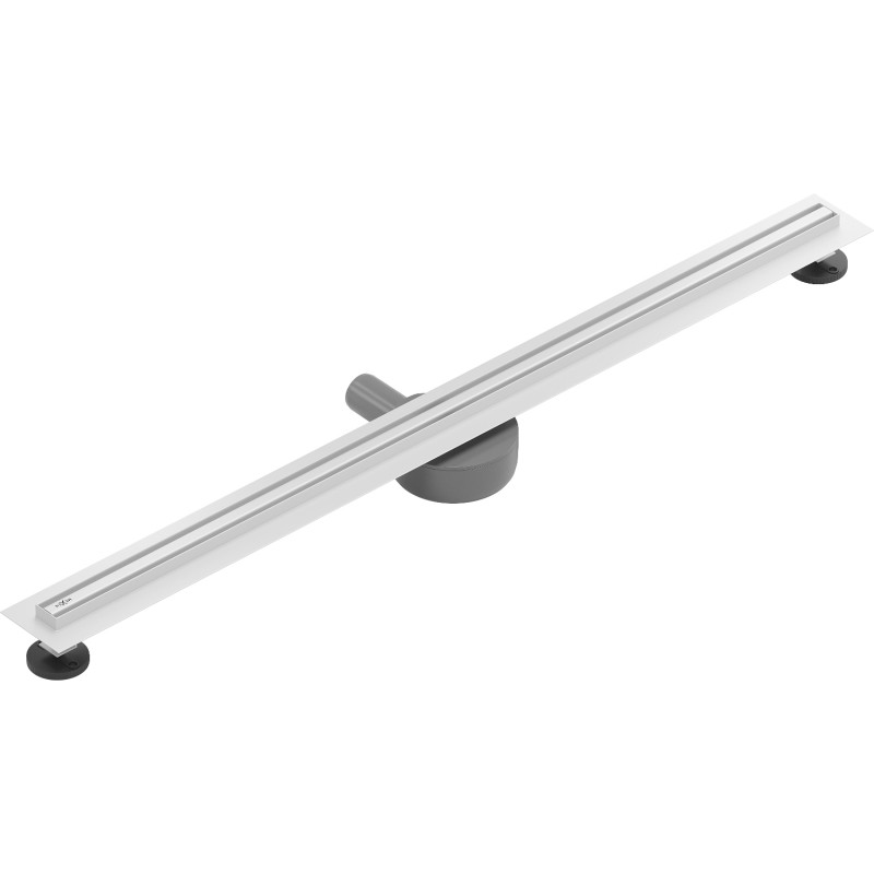 Mexen Flat 360° Slim pööratav ühetasandiline äravool 90 cm, valge - 1241090