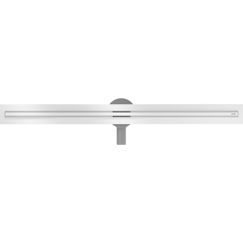 Mexen Flat 360° Slim caniveau linéaire rotatif 100 cm, blanc - 1241100