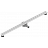 Mexen Flat 360° Slim Drehbarer linearer Abfluss 110 cm, weiß - 1241110