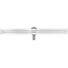 Mexen Flat 360° Slim 120 cm Rotating Linear Drain, White - 1241120