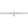 Mexen Flat 360° Slim Drehbarer Linienablauf 110 cm, Inox - 1041110