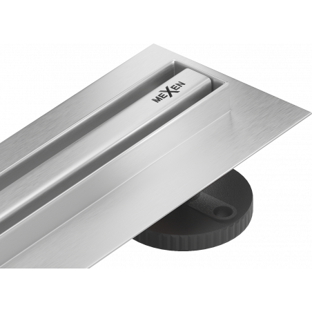 Mexen Flat 360° Slim draaibare lijnafvoer 90 cm, inox - 1041090