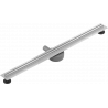 Mexen Flat 360° Slim Lineare Drehablauf 90 cm, Inox - 1041090