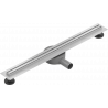Mexen Flat 360° Slim 70 cm pöörlev joonäravool, inox - 1041070