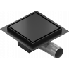Mexen Flat-Q M13 Bodeneinlass quadratisch 15 x 15 cm, schwarz - 1710015