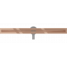 Mexen Flat 360° Slim 360° Horizontal Linear Drain 80 cm, Rose Gold - 1641080