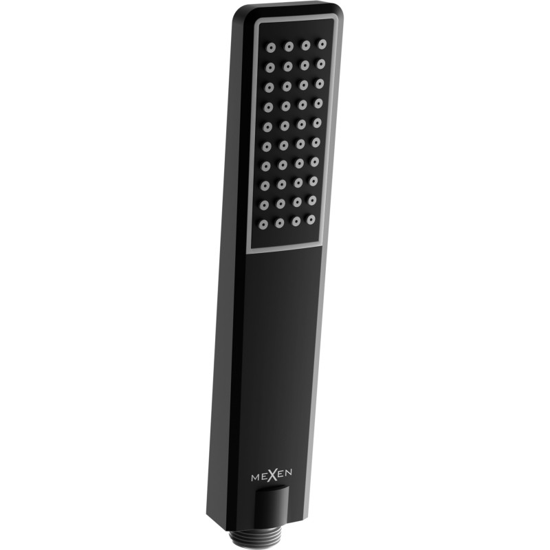 Mexen R-72 1-function shower handle, black - 79572-70