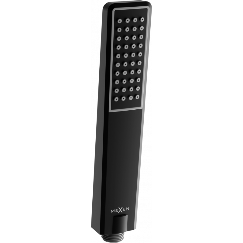 Mexen R-72 maniglia doccia 1-funzione, nera - 79572-70