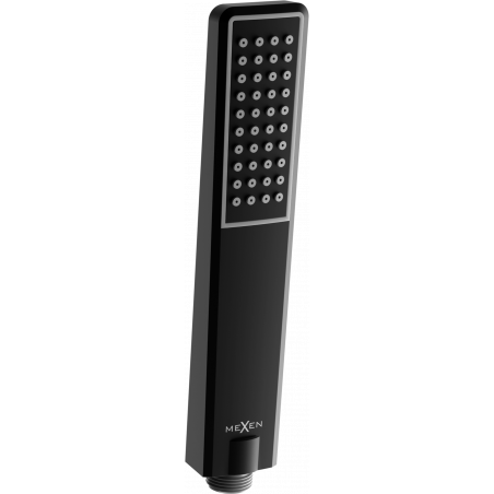 Mexen R-72 1-function shower handle, black - 79572-70