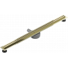 Mexen Flat 360° Slim desagüe lineal giratorio 100 cm, dorado - 1541100