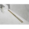 Mexen Flat 360° Slim drehbarer Linienabfluss 80 cm, gold - 1541080