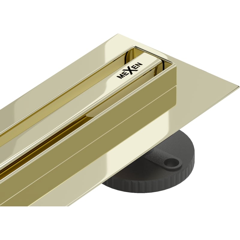 Mexen Flat 360° Slim pöörlev joonkanal 70 cm, kuldne - 1541070