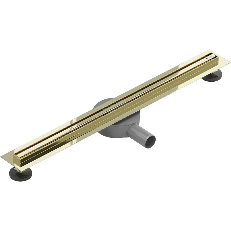 Mexen Flat 360° Slim pöörlev joonkanal 70 cm, kuldne - 1541070