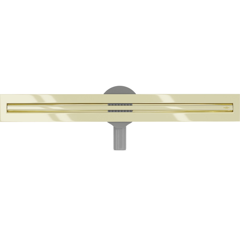 Mexen Flat 360° Slim pöörlev joonkanal 70 cm, kuldne - 1541070