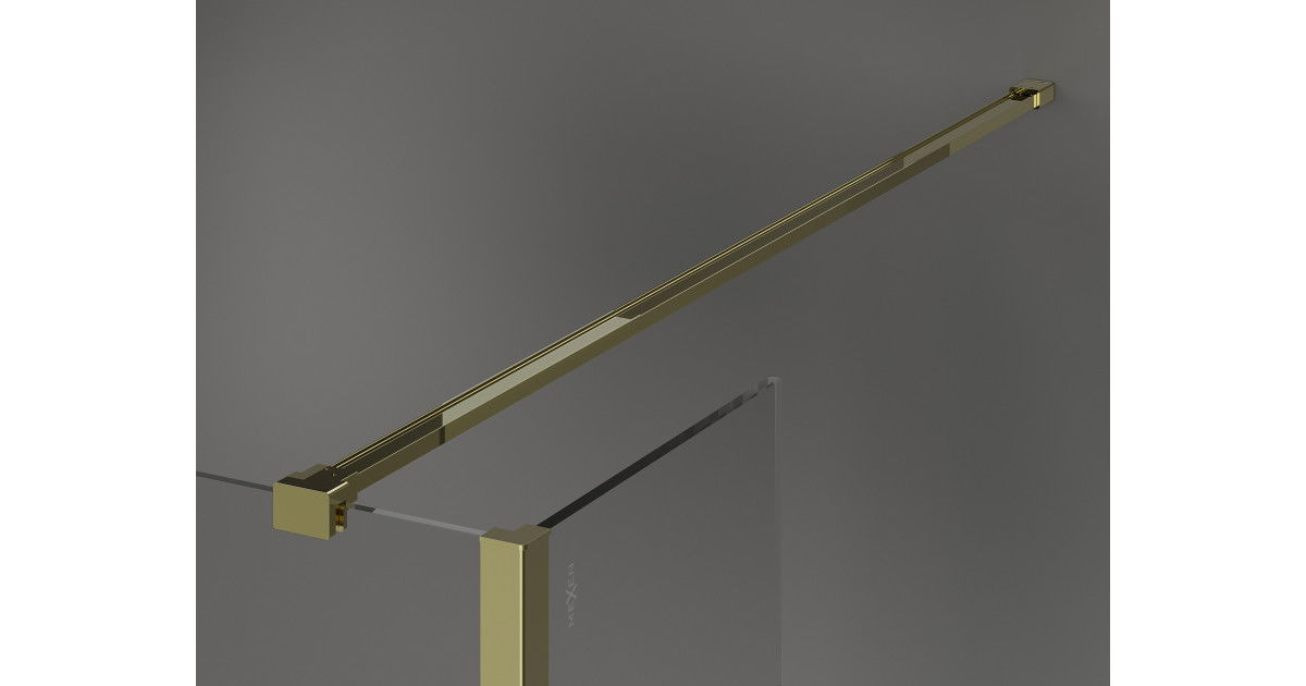 Mexen Kioto ścianka prysznicowa Walk-in 120 x 120 x 30 cm