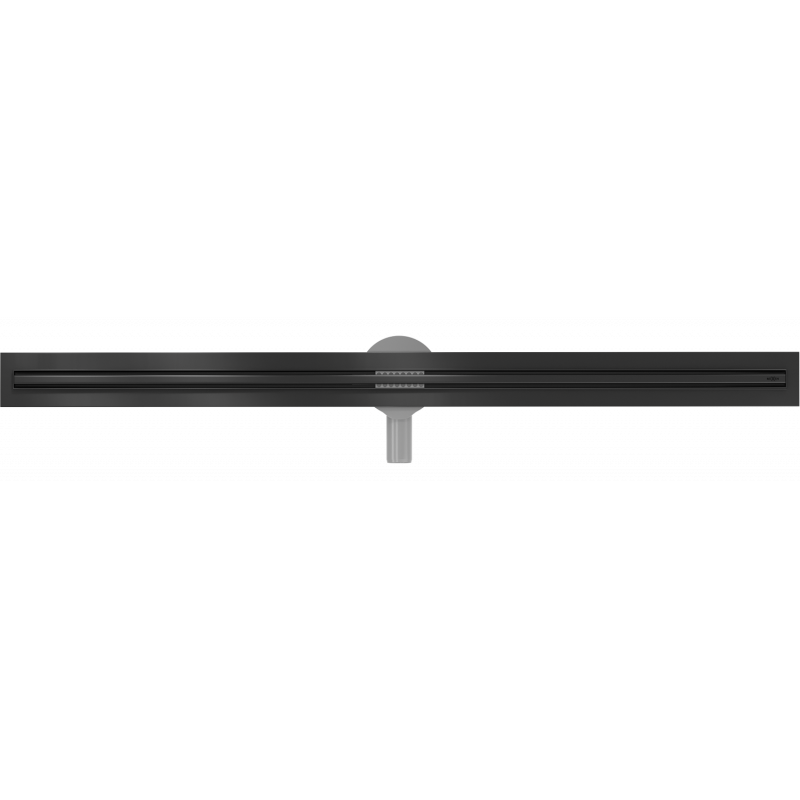 Mexen Flat 360° Slim caniveau linéaire rotatif 110 cm, noir - 1741110