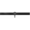 Mexen Flat 360° Slim Rotatable Linear Drain 100 cm, Black - 1741100